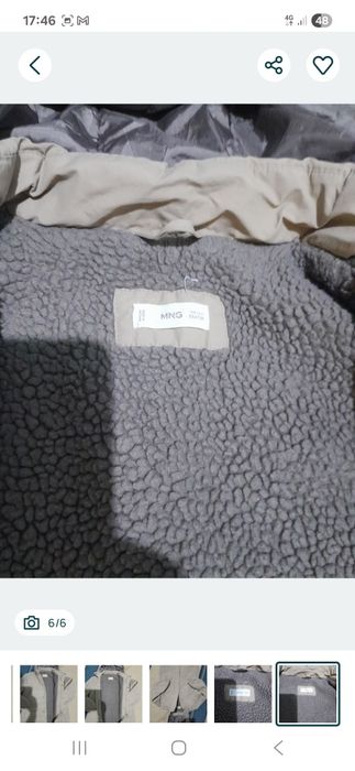 Vand geaca de iarna MANGO marimea 152