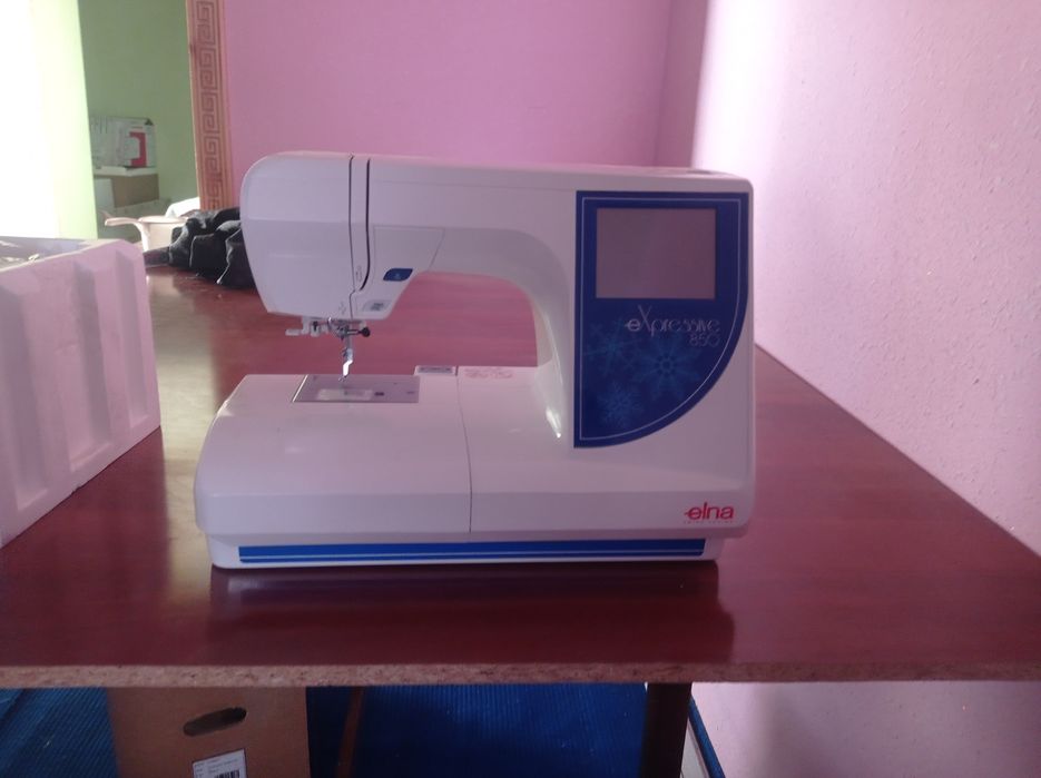 Elna vishipka kompyuter tikish mashinka