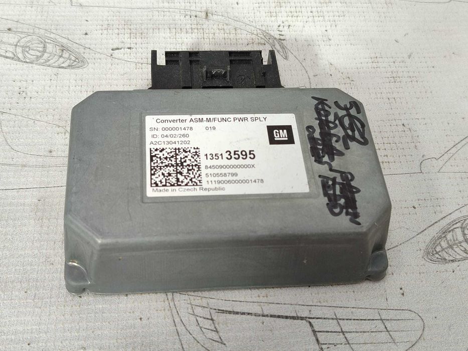 Modul convertor alimentare Opel Astra K COD: 13513595 2019 / [2015-2021] / (5G3)