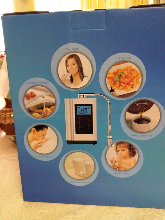 Машина за йонизирана водородна вода със 7 титанови плочи