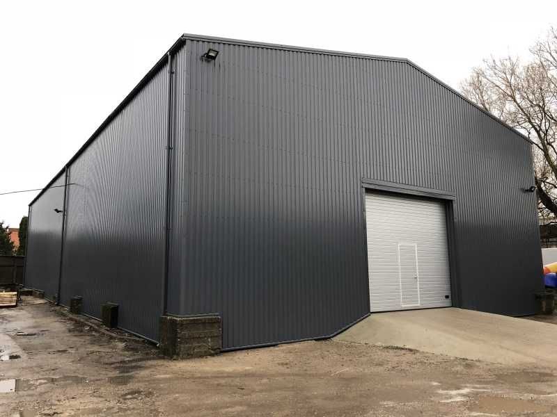 Монтаж сендвич-панелей и металлоконструкций