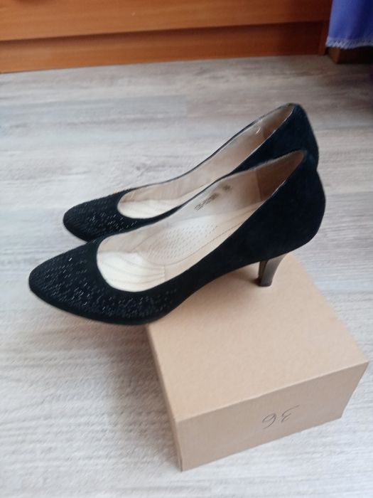 Туфли женские чёрные