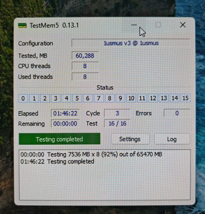 32gb ddr4 (2x16) 2133, cl15