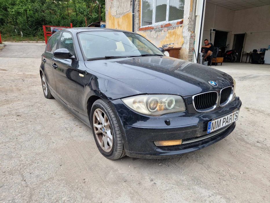 BMW E87 118D 143кс ксенон рекаро CIC навигация ръчка НА ЧАСТИ!