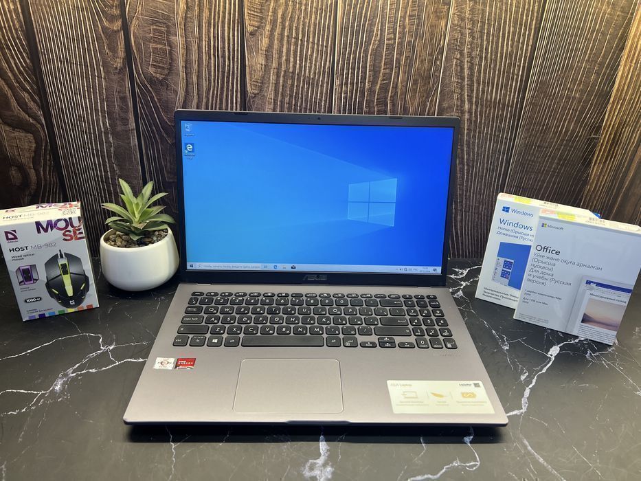 Ноутбук для работы ASUS VivoBook 15 | Athlon Silver 3050U | 4GB | 128G