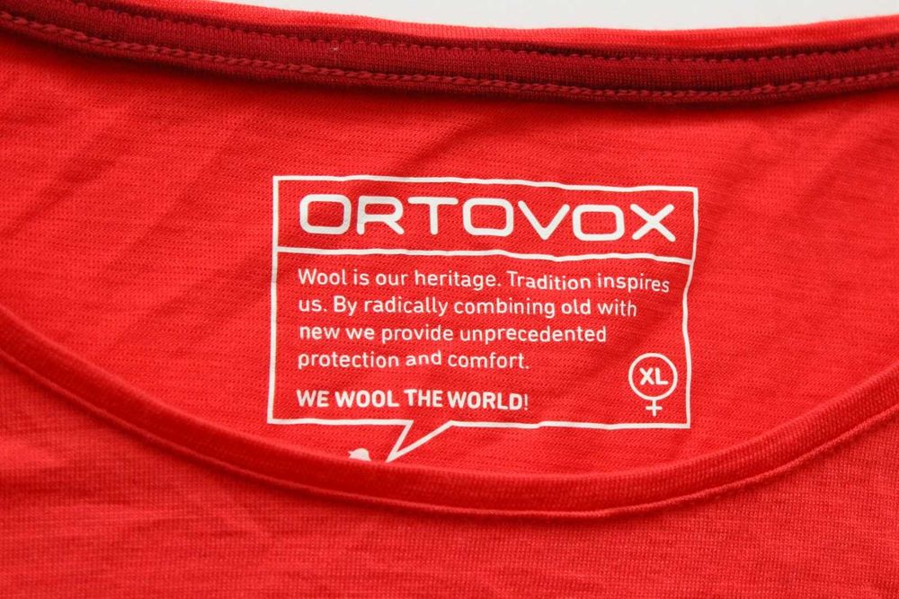 ORTOVOX - дамска спортна мерино блуза, размер XL