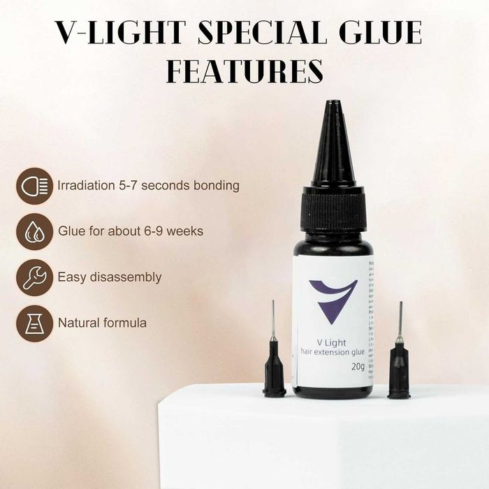 Комплект за екстеншъни / удължаване на коса V-Light Hair Extension Machine Set