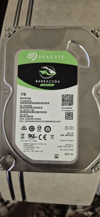 Жёсткий диск 1tb