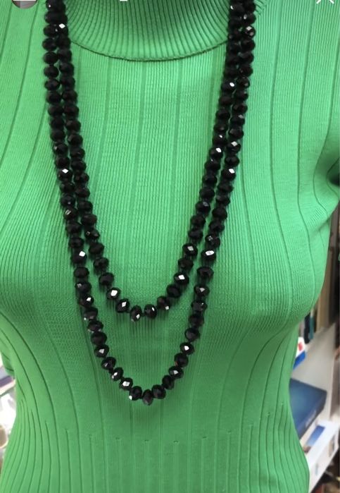 Набор с бусами и жемчуг