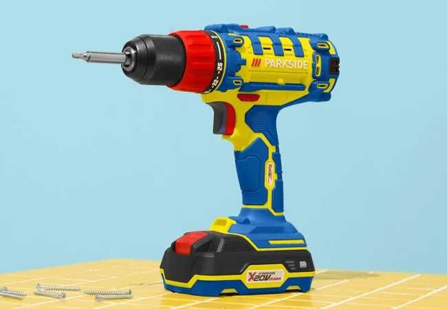 PARKSIDE винтоверт PABS 20-Li G8 20V, комплект с батерия 20V, 2Ah и зарядно в картонена кутия