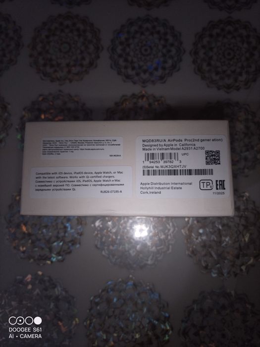 Продам AirPods 2 наушники