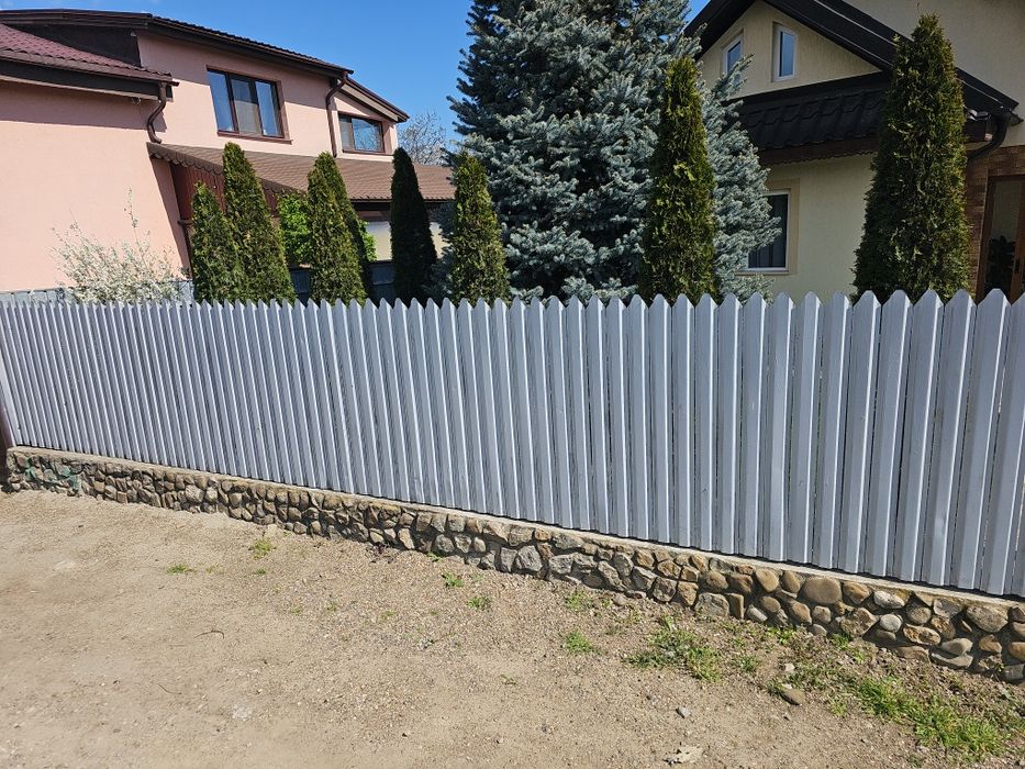 Gard + porți din metal