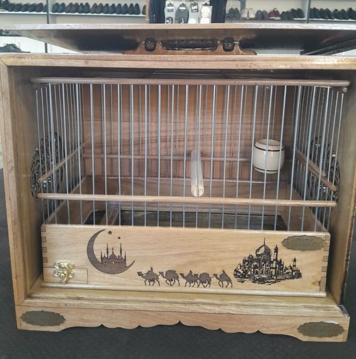 Птичья Клетка для кенара с ящиком