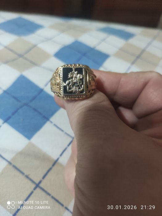 Перстень золотой 585прб. 16гр.