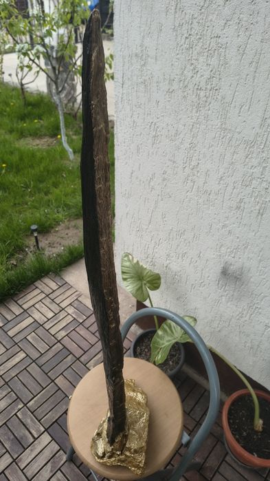 Lucrare din lemn și piatră!