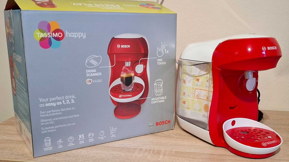 Bosch Tassimo-кафемашина,1400 W (+ кафе капсули)