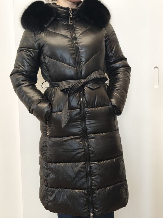 Geaca lunga neagra Etic
