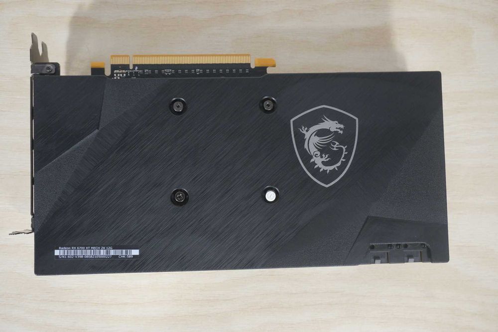 GPU RX 6700 XT 12GB MSI MECH AMD Radeon Videocard / Вкл.ДДС