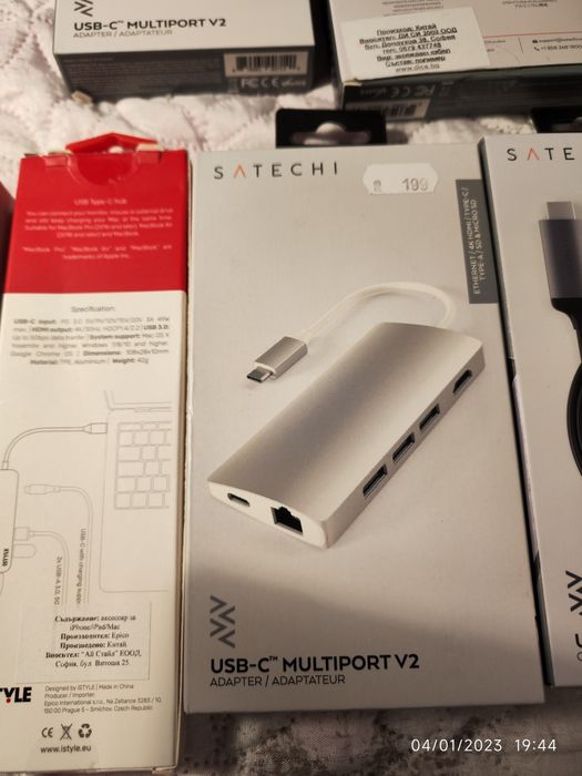 Mac USB - c thinderboult докинг станция.Apple Mac аксесоари