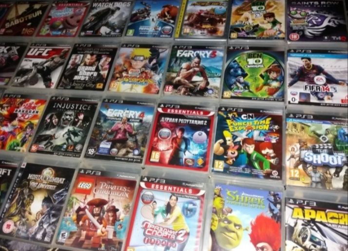 Игры Пс4Пс3Пс5 диски лицензионные