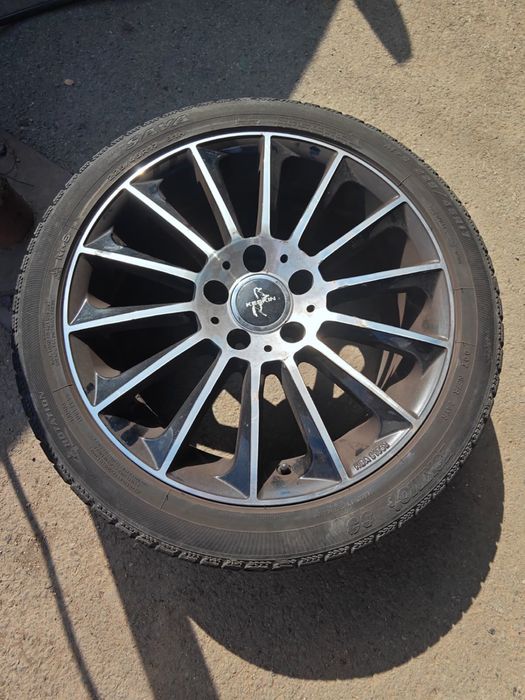 Jante + Cauciucuri Iarnă 225/45 R17 M+S – 5x112 – BMW / Mercedes / VW