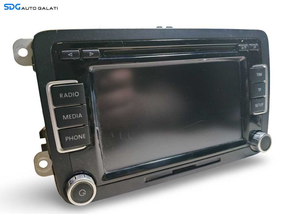 Unitate Radio CD Player Multimedia Skoda Octavia 2 2004 - 2013 Cod 1K0035195AA [LS0641]