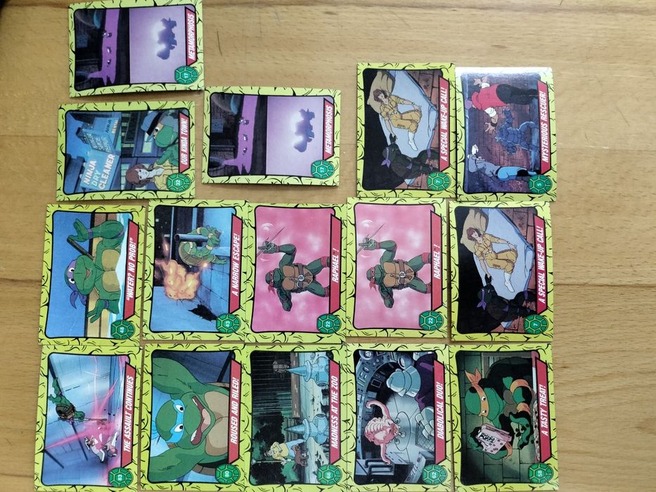 Коллекционные карточки Teenage Mutant Ninja Turtles, Terminator 2