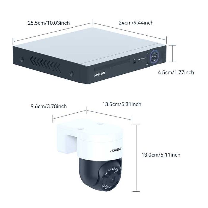 Система за видеонаблюдение 4K 8MP камери NVR