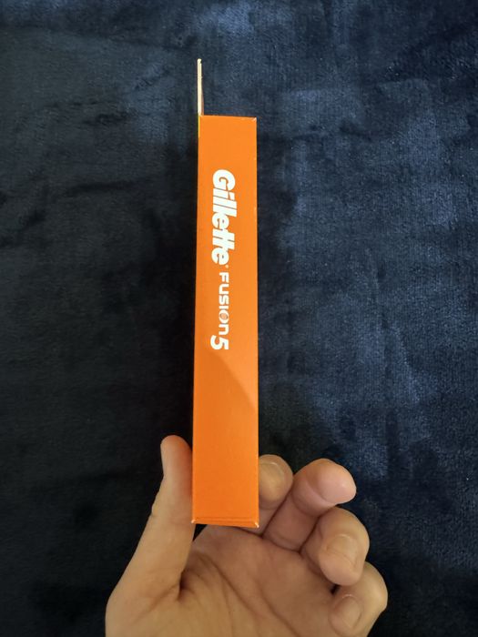 Rezerve lame Gillette Fusion 5 portocaliu noi sigilate originale 8