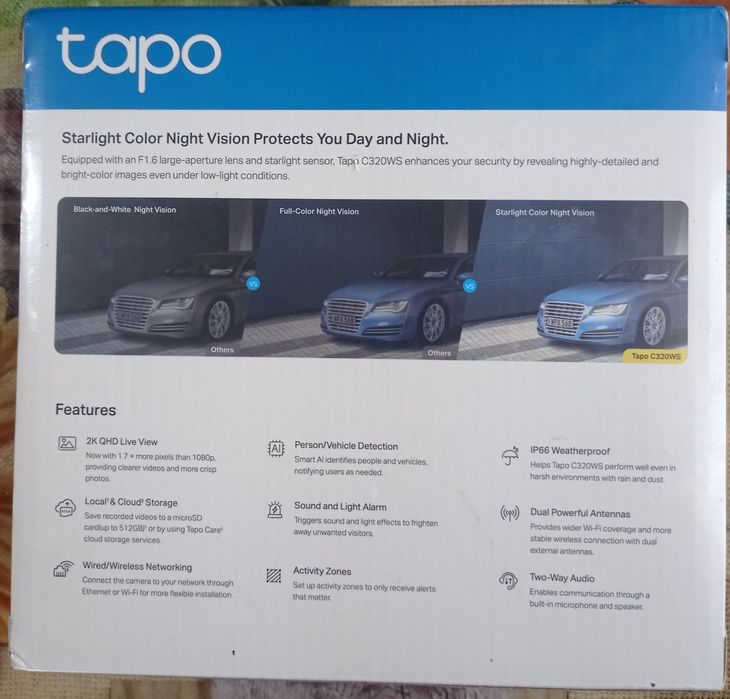 Camera de supraveghere smart / inteligenta Tapo