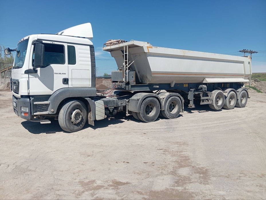 Тягач MAN TGA, прицеп OZTREYLER Туркия