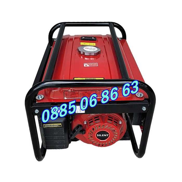 Генератор на газ, бензин и метан, четиритактов генератор за ток 3,5 kW