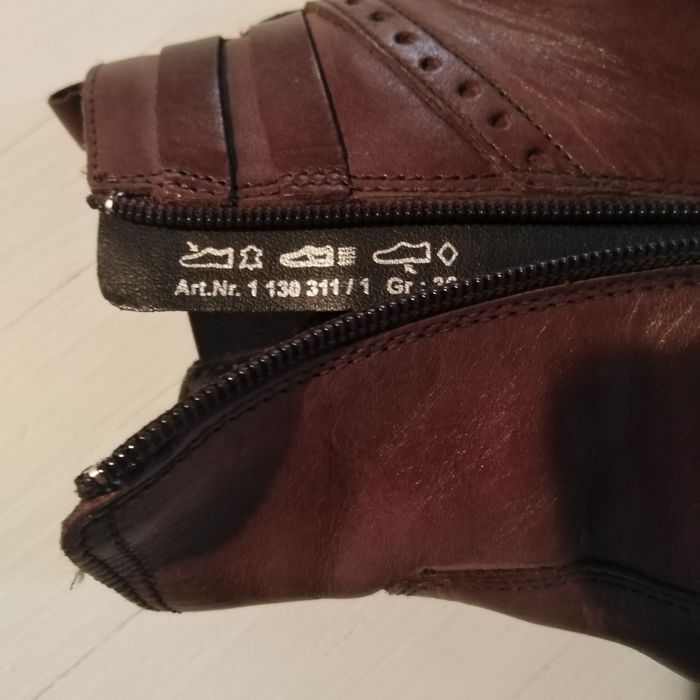 Botine dama piele
