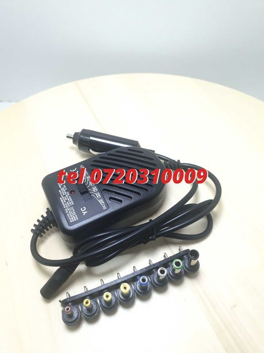 Incarcator Universal Pentru Laptop Pentru Auto Alimentare La 12v