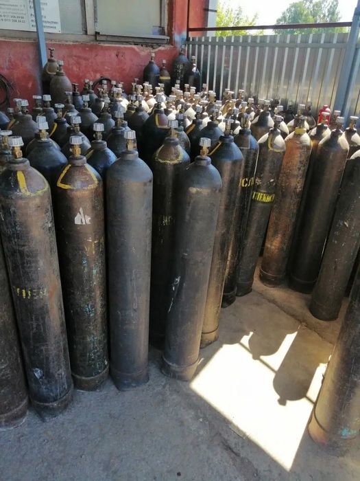 Баллоны кислород, газовые, углекислоты