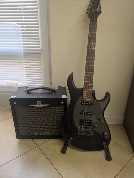 Електрическа китара и усилвател