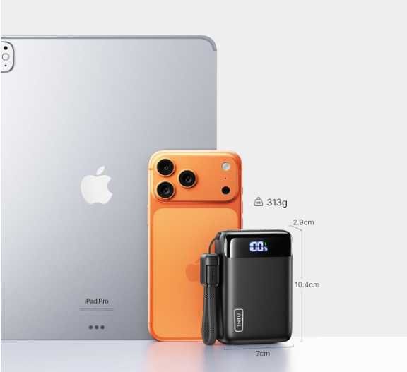 INIU Power Bank 20000mAh 22.5W Fast Charge – Нов, неразопакован