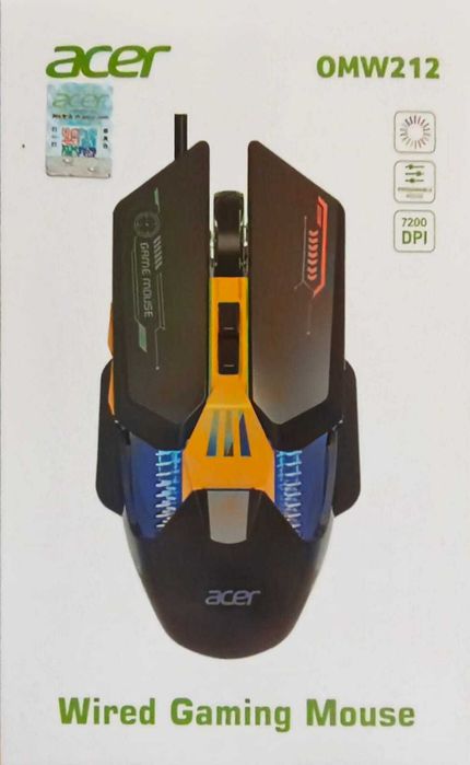 Acer OMW212, Wired Gaming Mouse