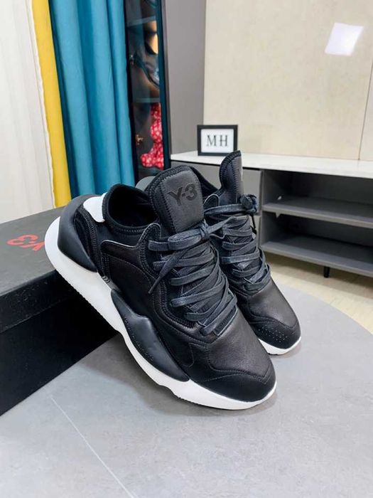 Adidasi Y-3, Kaiwa - White Premium din Piele NOI Yohji Yamamoto Y3