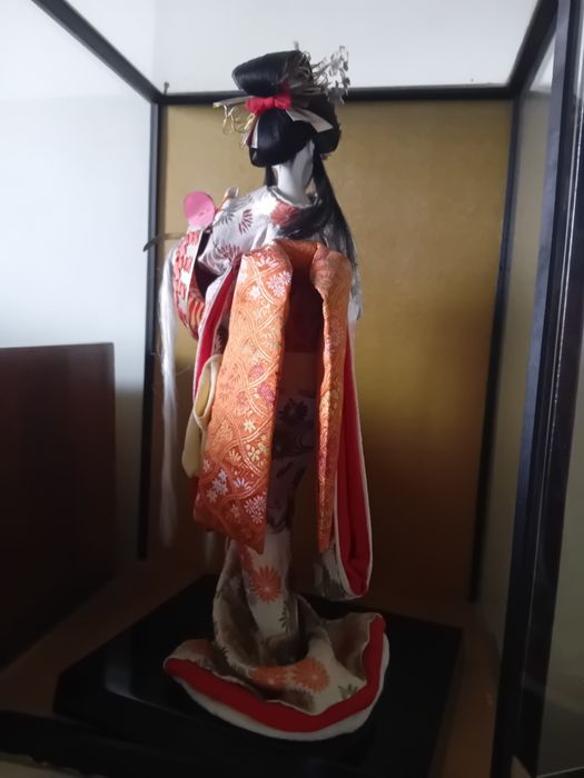 Păpușă GHEISĂ NINGYŌ ORIGINALA Kyoto Anii '70 - '80