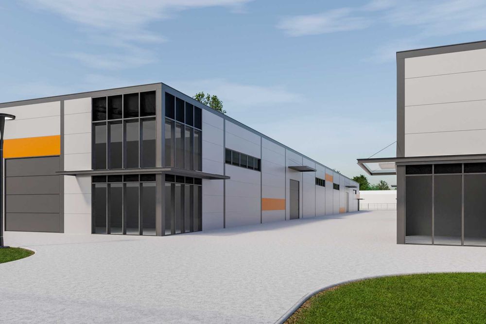 Proiect logistic modern – 4 hale industriale de vânzare