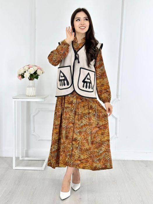 Двойка (платье+жакет) для женщин