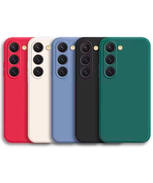 Husa Alcantara Samsung S20/S21/S22/S23 Plus Ultra Silicon Catifea Safe