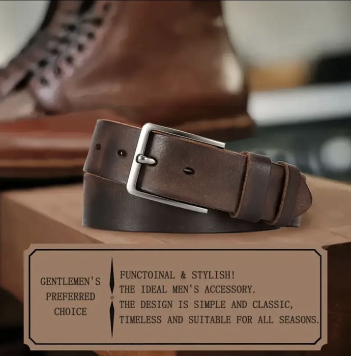 Мъжки спортни и стилни кожени колани DOLPAY*/Премиум естест. кожа -10% Промоция!