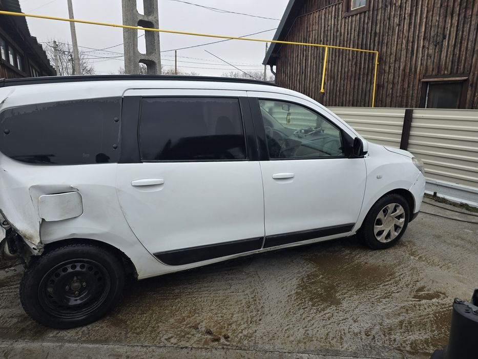 Piese dezmembrari dacia lodgy 1.6 I 8 valve culoare alb