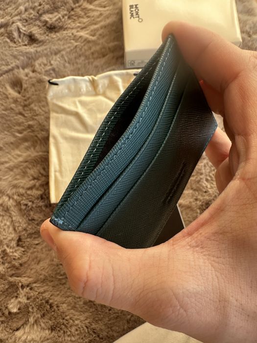 Montblanc Card Holder Cyprus blue Sartorial 6cc
