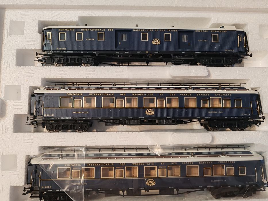 Trenulețe electrice CFR/Orient Express h0