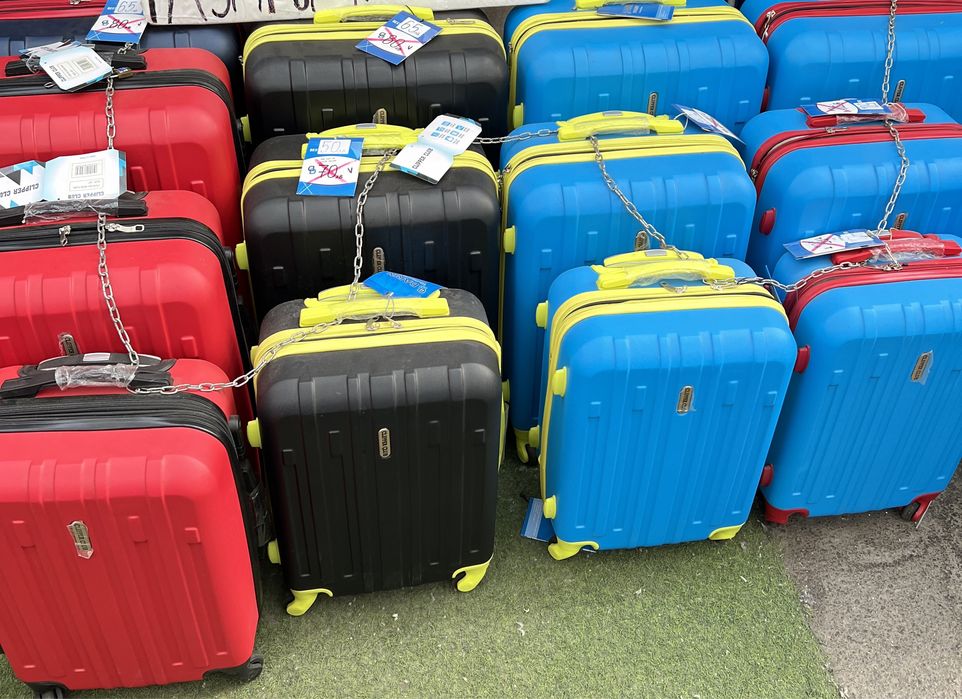 пътнически куфар+разширител комплект 3брABS удароустойчив 4 колела360°