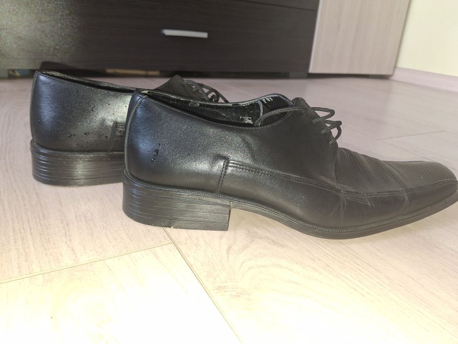 Мъжки официални обувки естествена кожа fantasia 41 номер