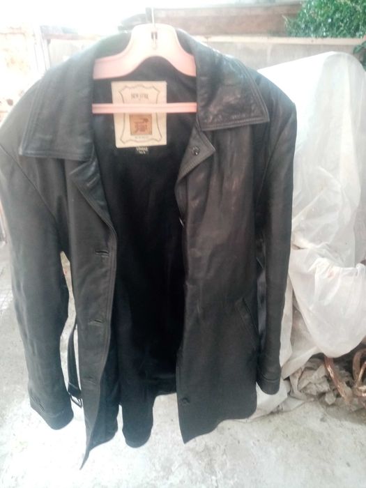 Кожено яке. Естествена кожа. Размер М.